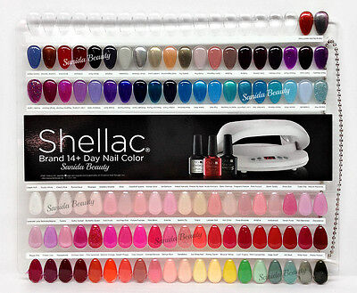 cnd shellac chart