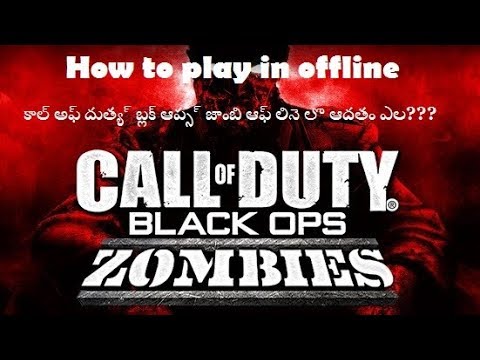 how to play black ops 1 zombies offline pc