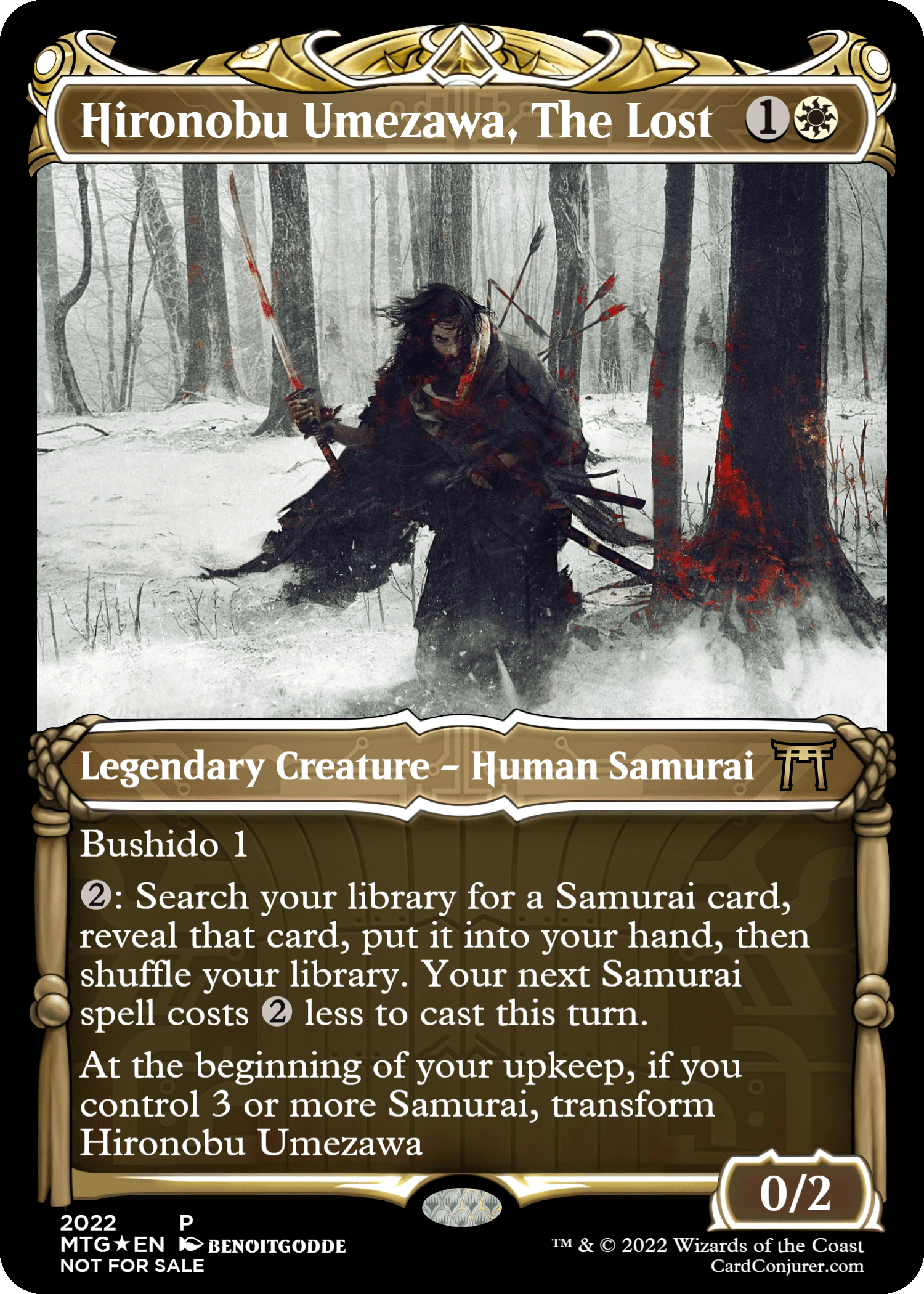 samurai edh deck