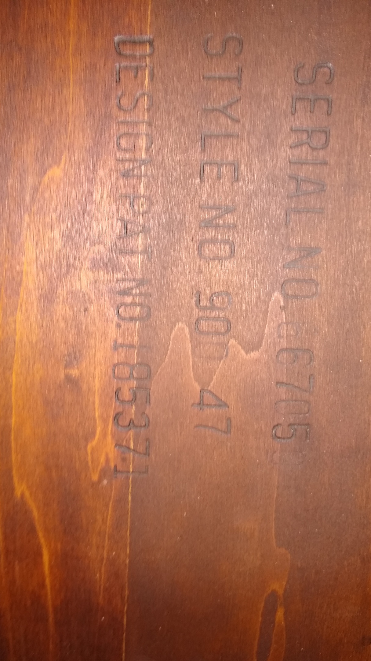 vintage lane furniture serial number lookup