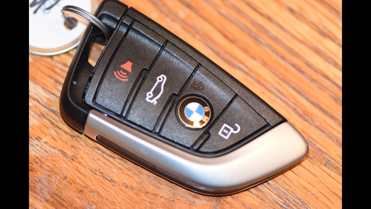 how to change bmw key fob battery