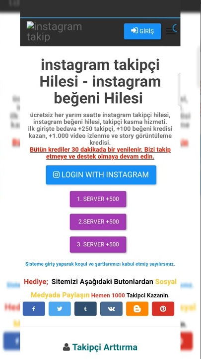 instagram panel bedava