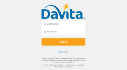 davita village web login