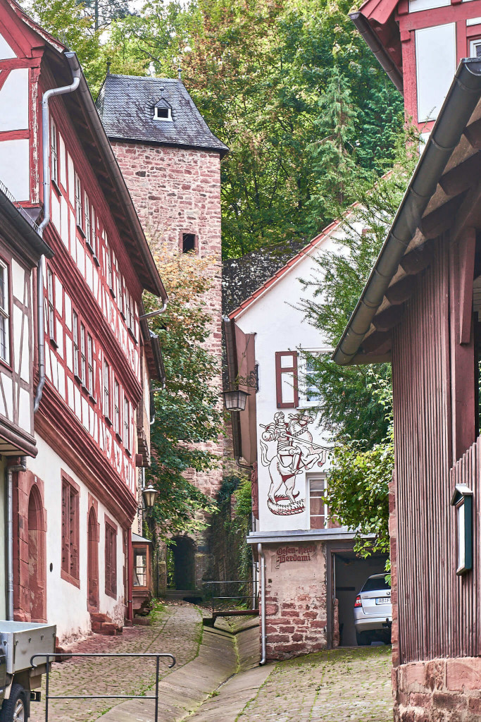 timbered house karte