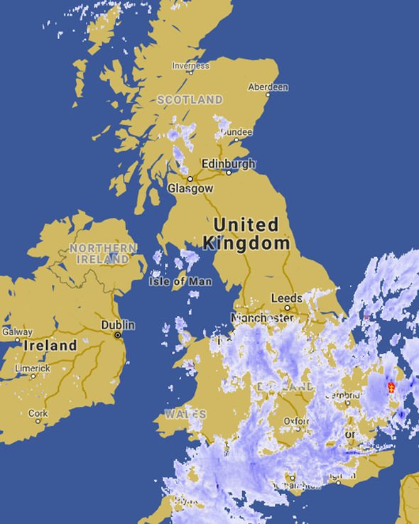 weather radar england