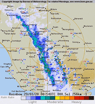 victorian weather radar