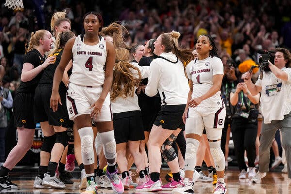 south carolina vs iowa state womens basketball