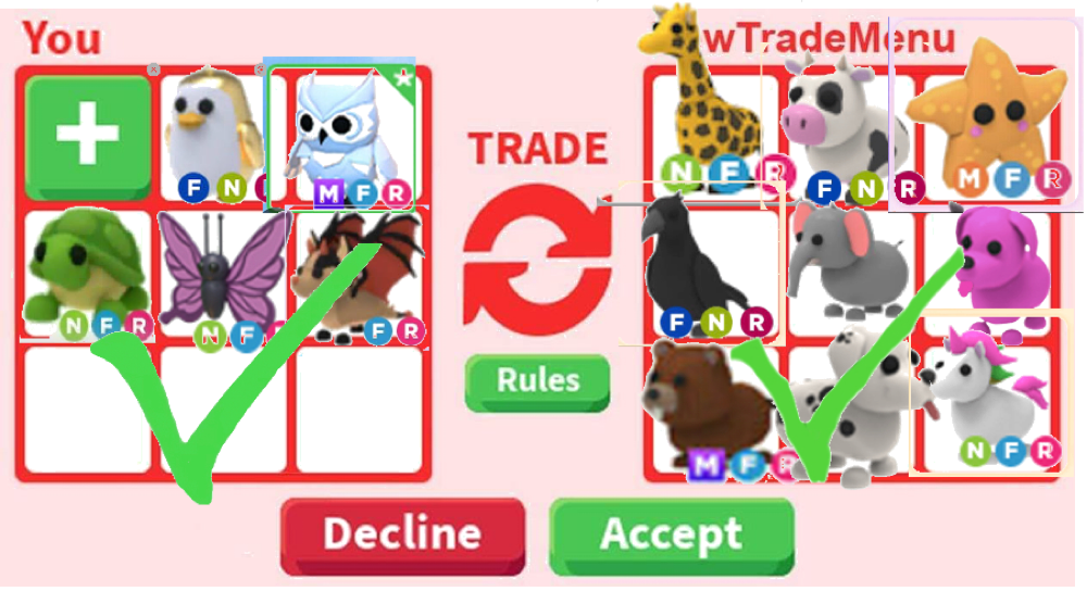 trade adopt me