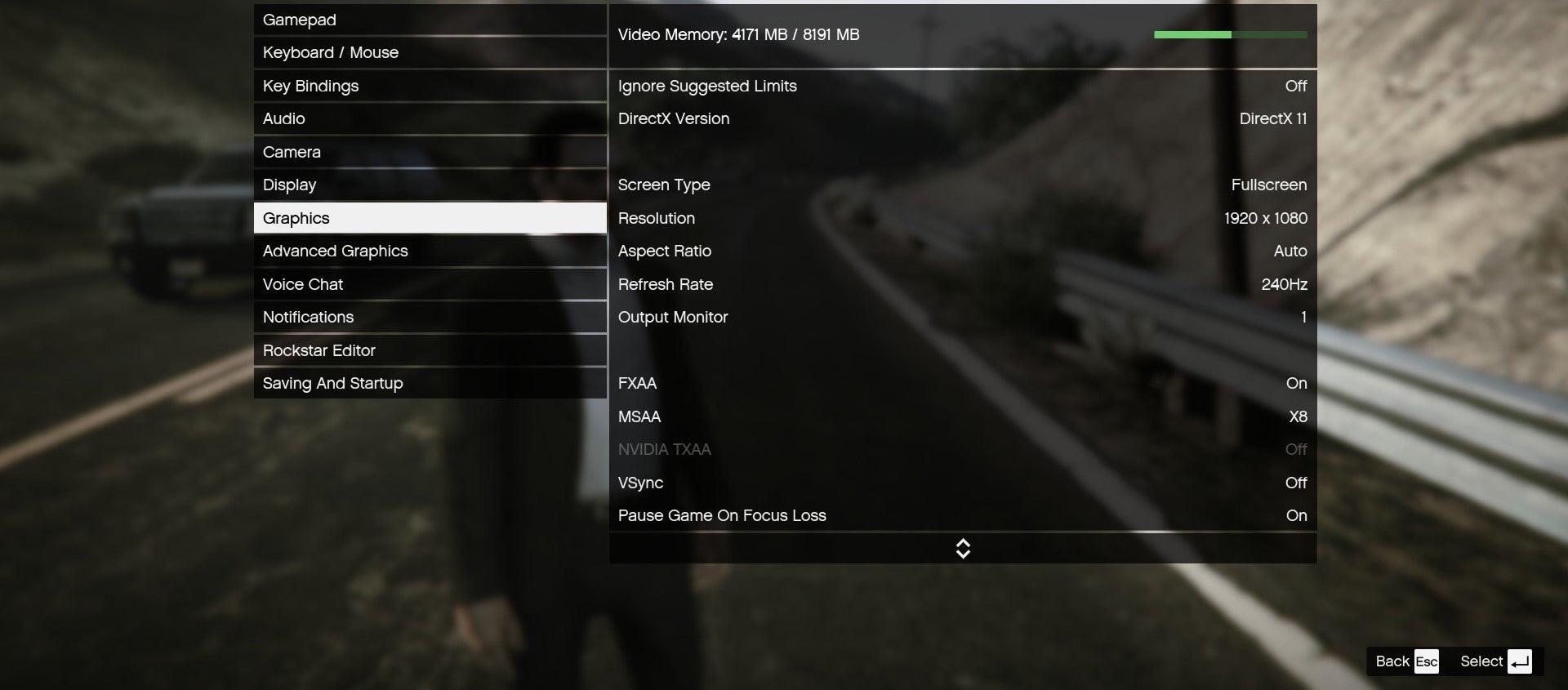 best settings gta v pc