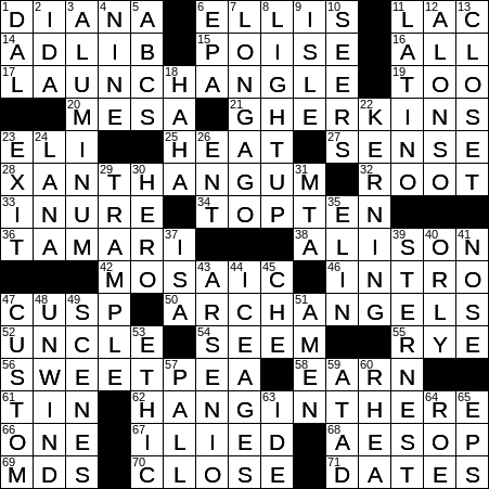 plant crossword clue 6 letters