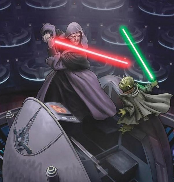 is darth sidious stronger than yoda