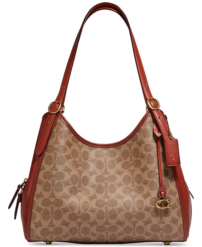 coach signature handbag