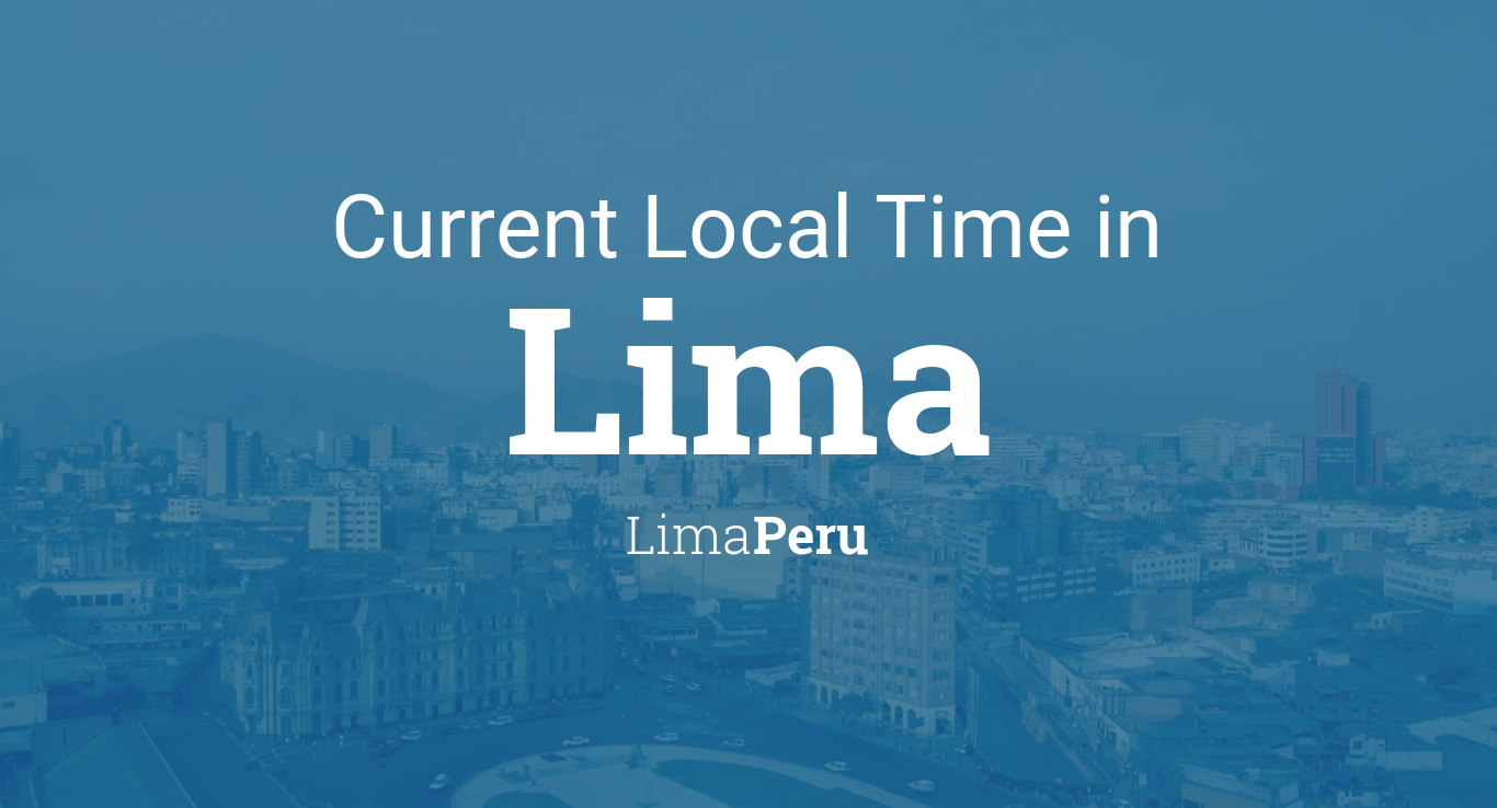 lima time zone