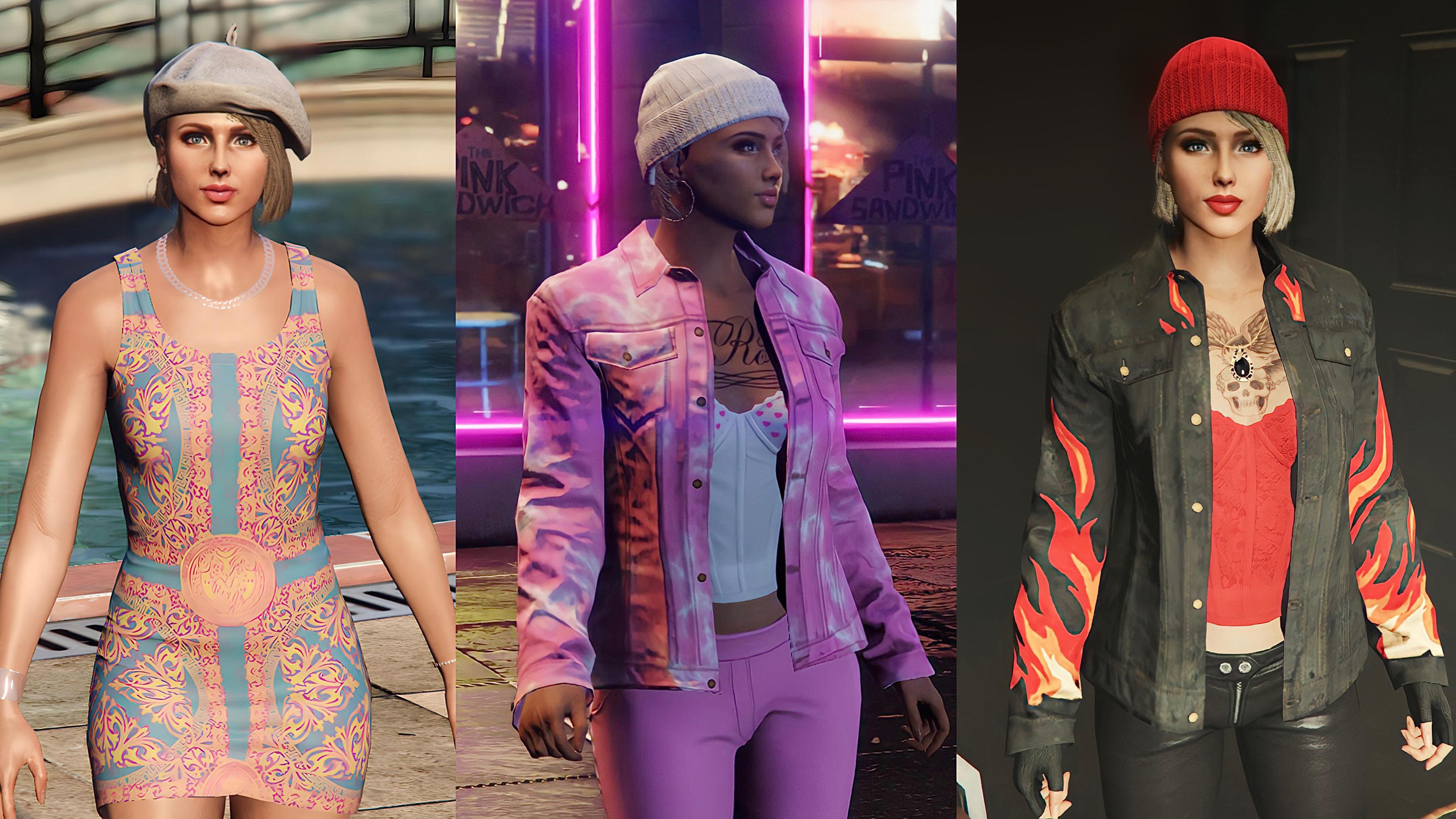 gta 5 outfits female