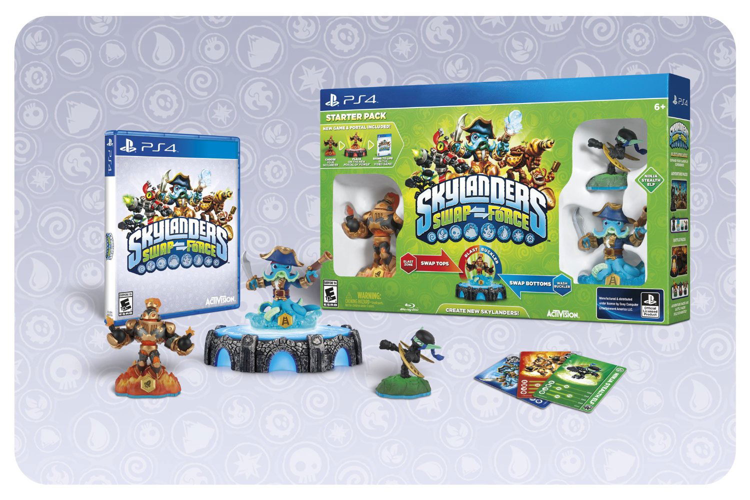 skylanders starter pack swap force