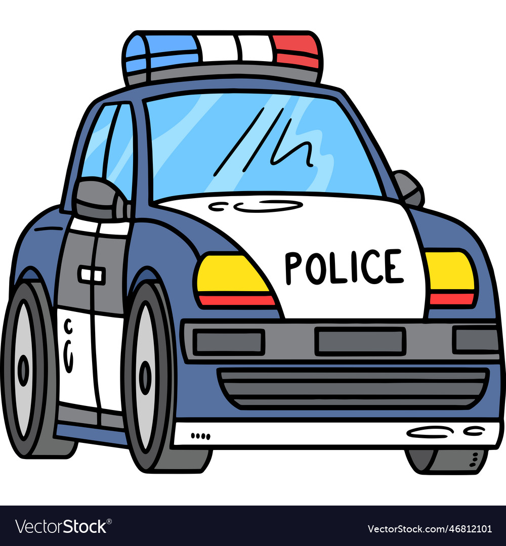 police car clipart