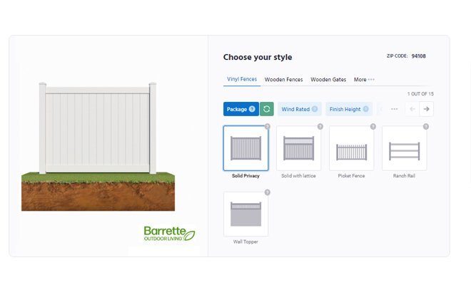 vinyl fence cost estimator