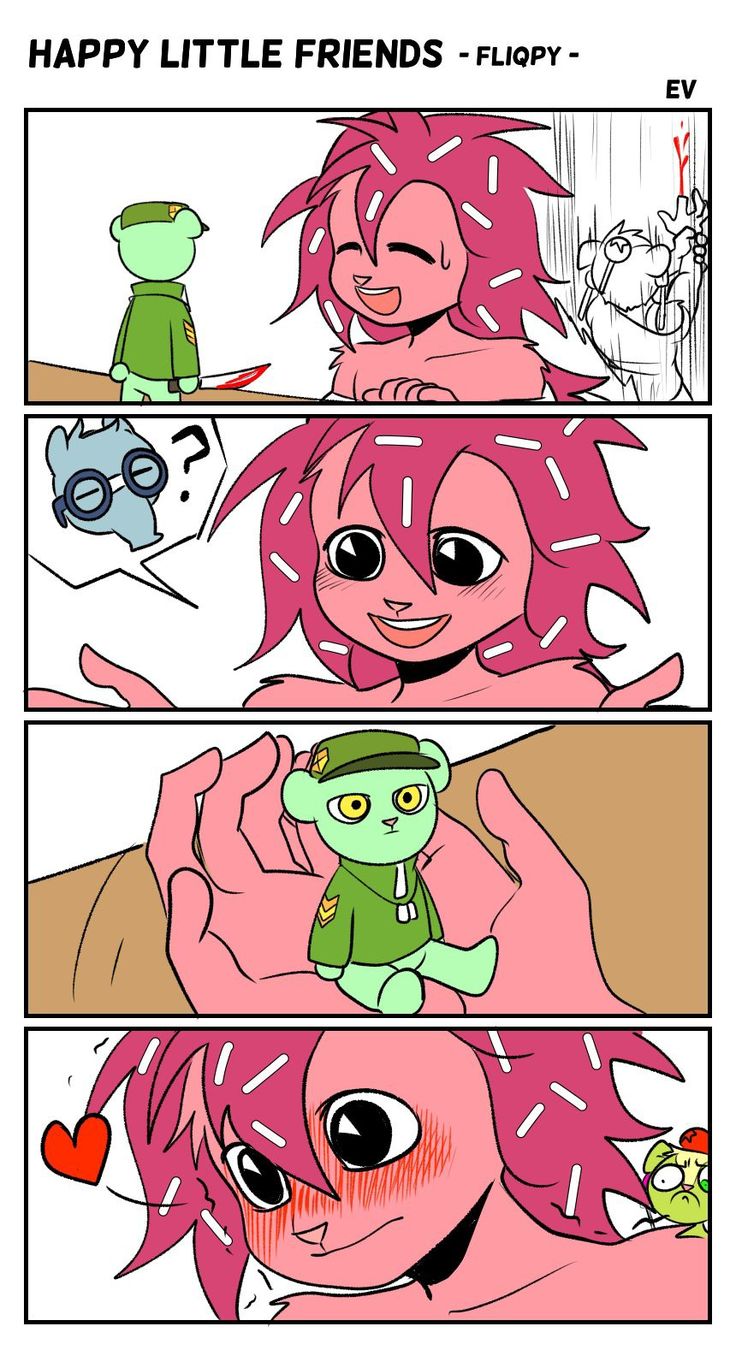 happy tree friends comic