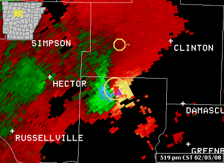 arkansas weather radar