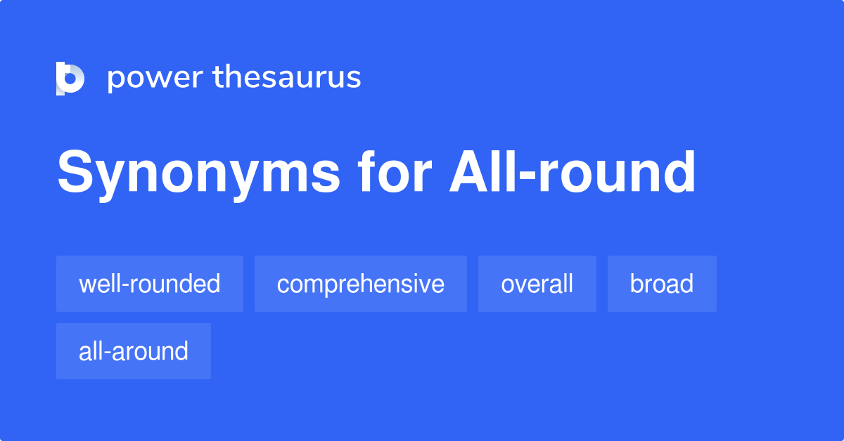 all rounded synonym