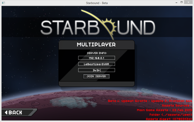 starbound server requirements