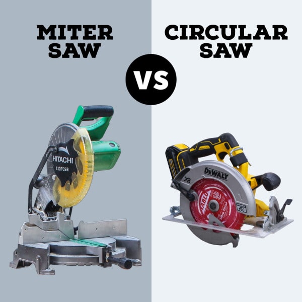 circular saw versus miter saw