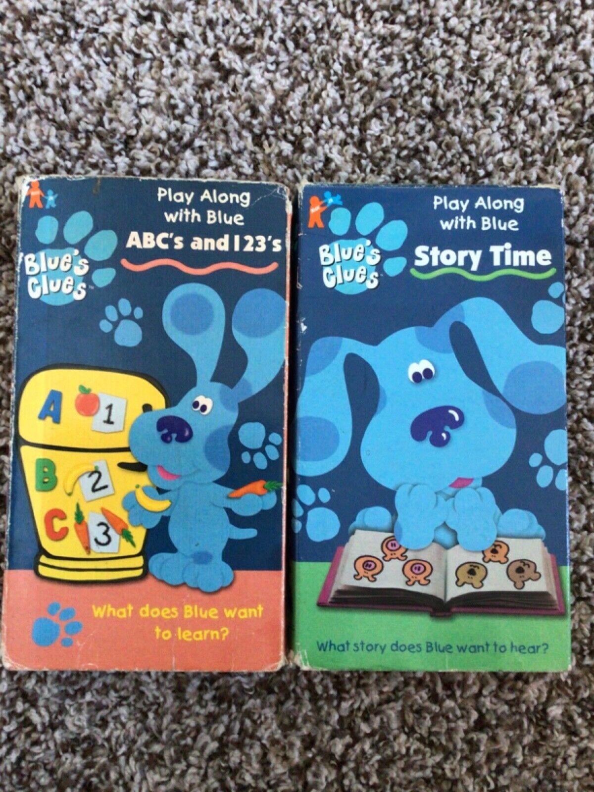 blues clues vhs