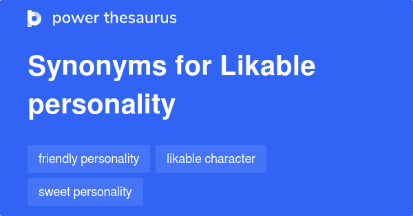 likable synonym