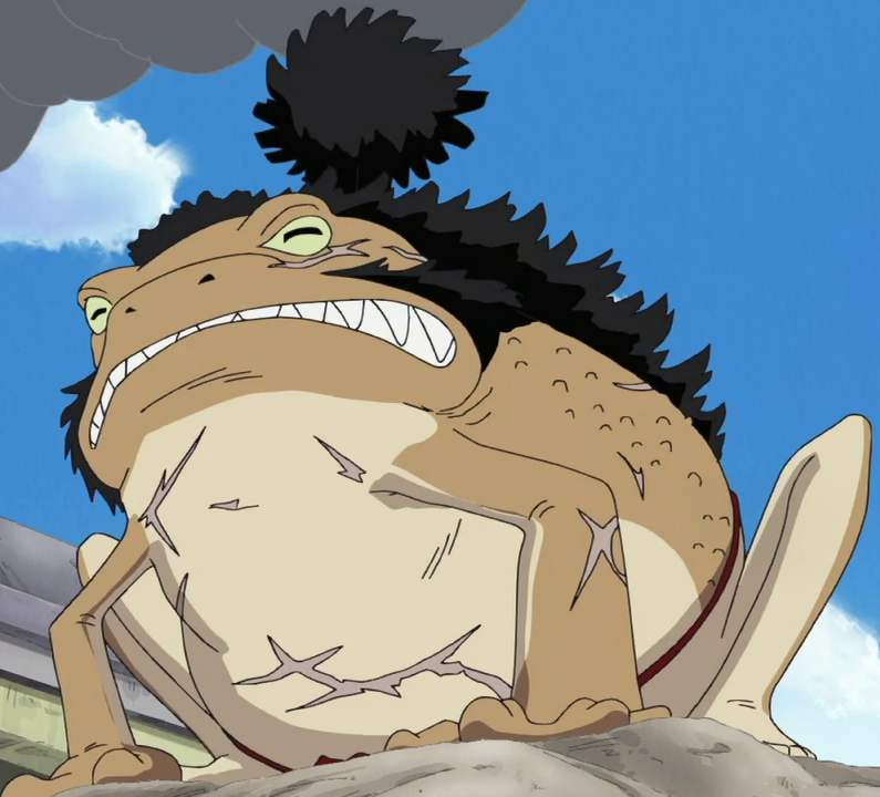 one piece frog samurai