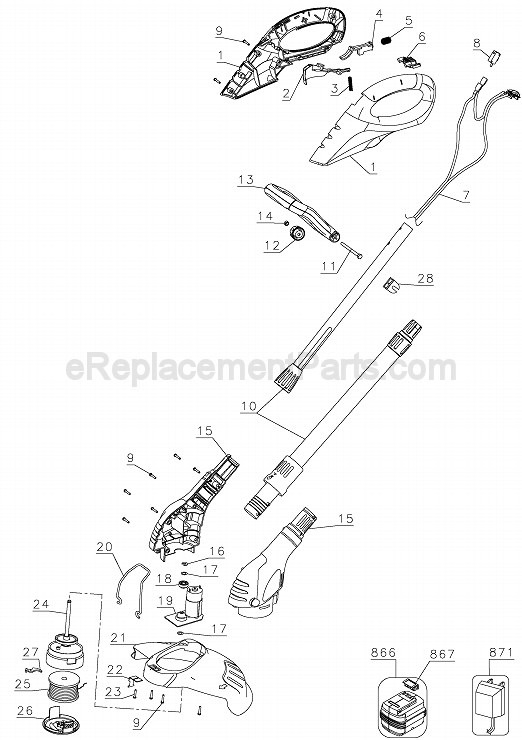 grasshog weedeater parts