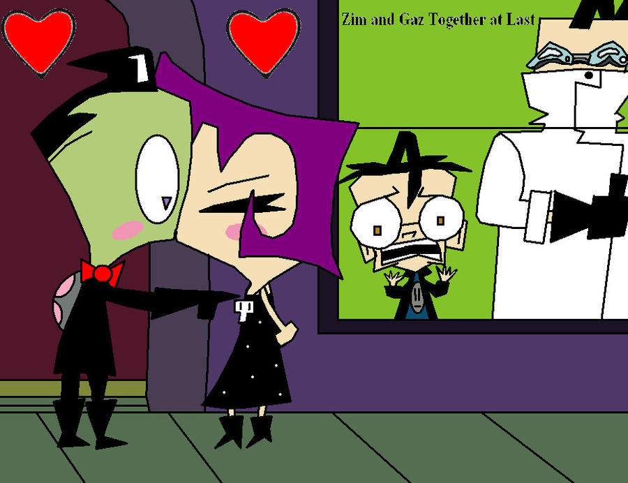 invader zim zim and gaz