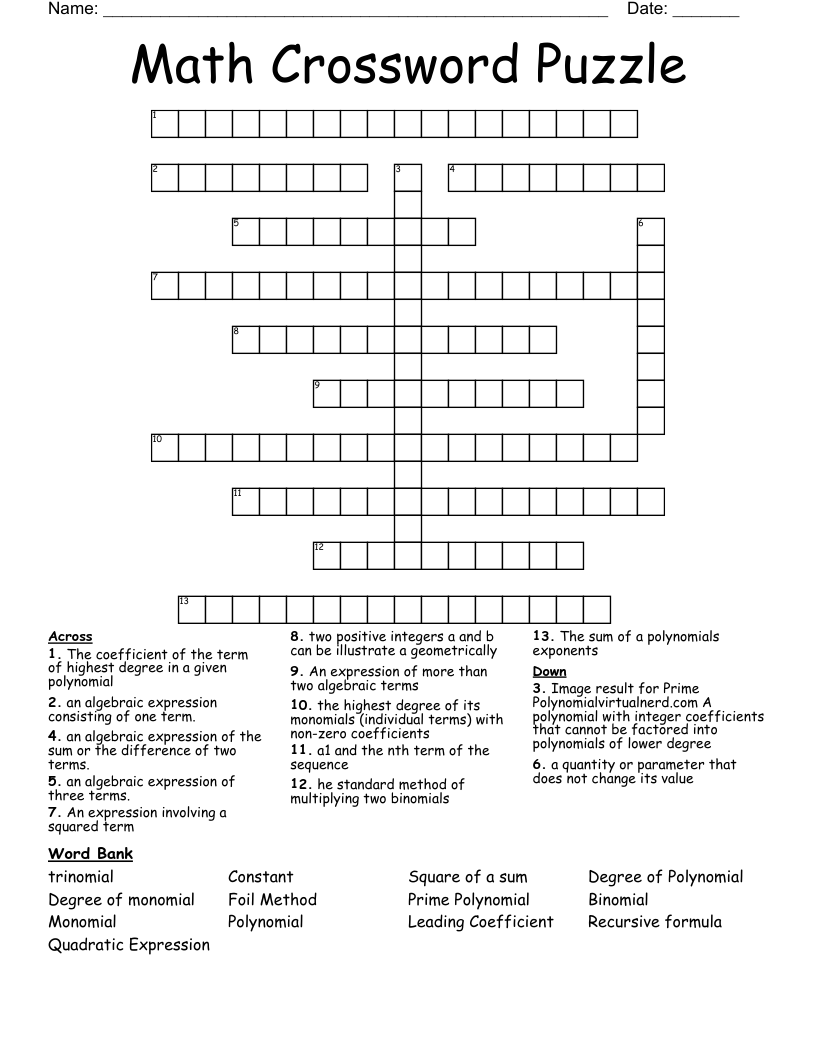 find the sum crossword clue