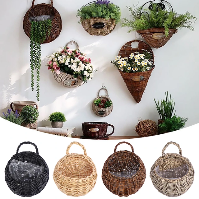 planter baskets wall