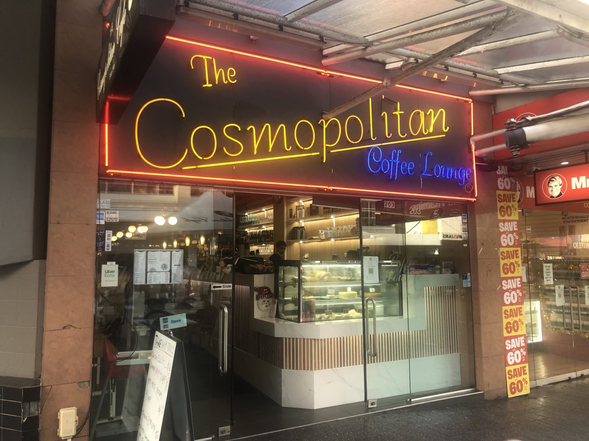 cosmopolitan cafe bondi junction