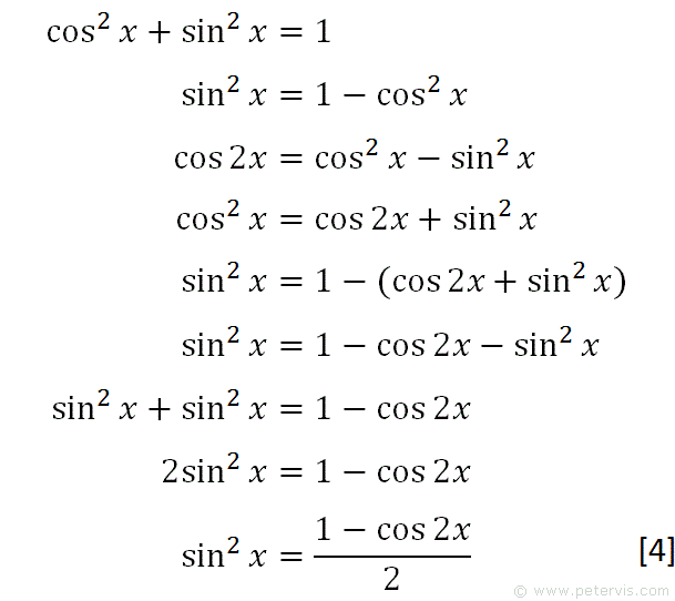 cos 2 2x sin 2 2x