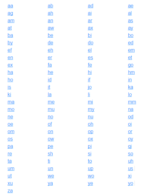 toughest hangman words