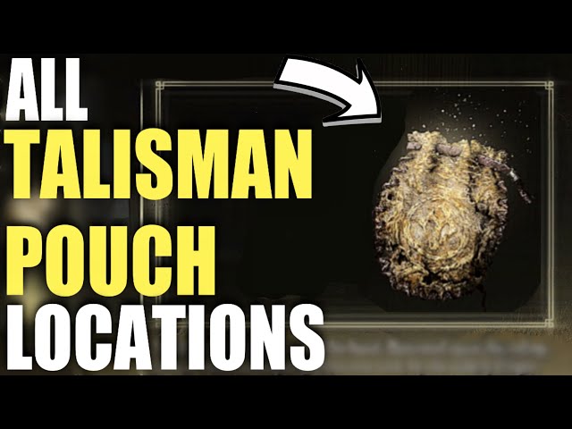 how to use talisman pouch elden ring