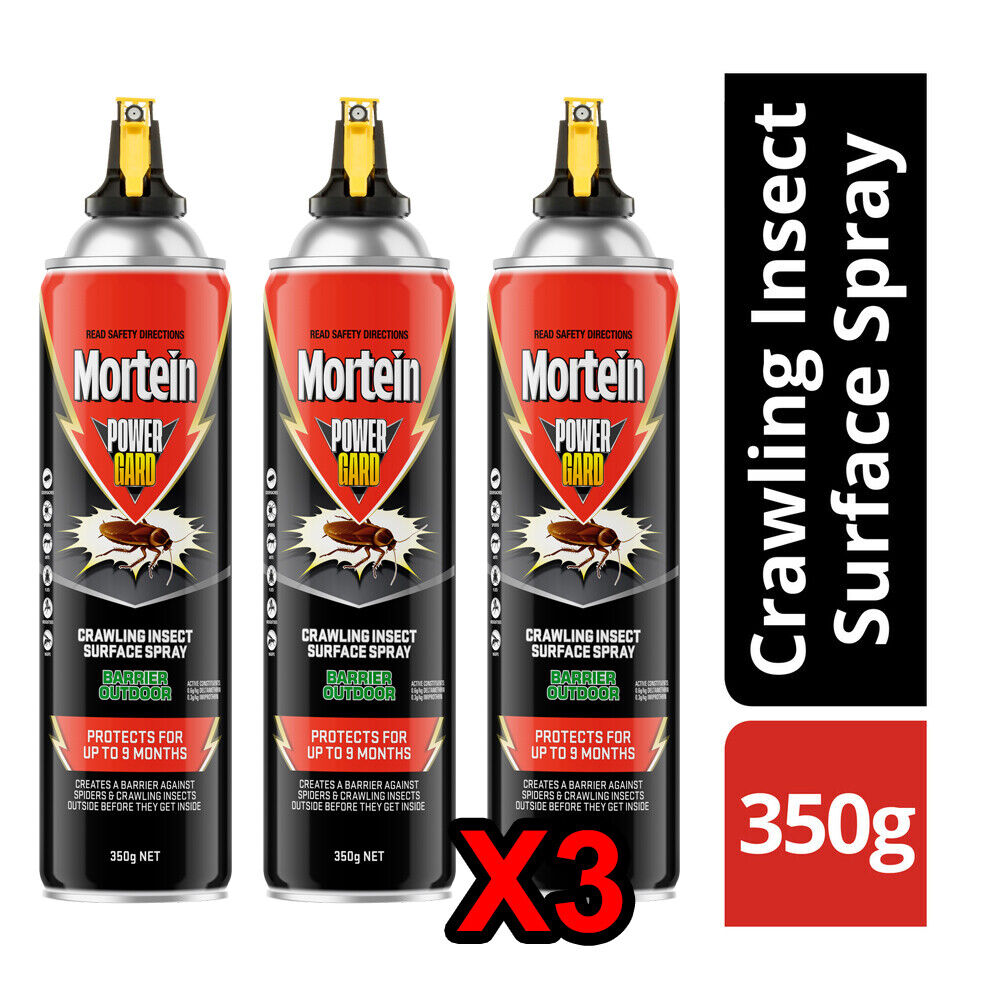 mortein powergard crawling insect surface spray barrier outdoor 350g