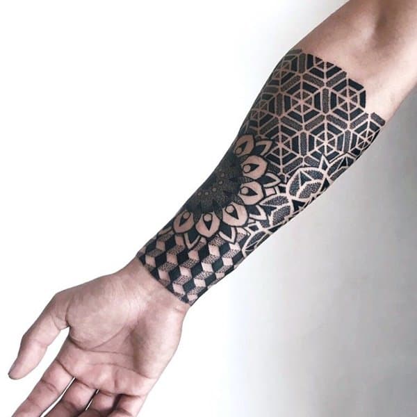 geometric tattoo