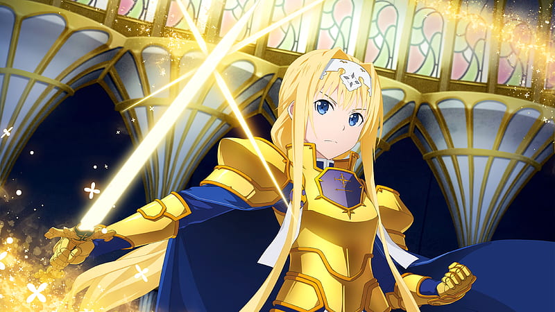 sword art online alicization war of underworld alice wallpaper