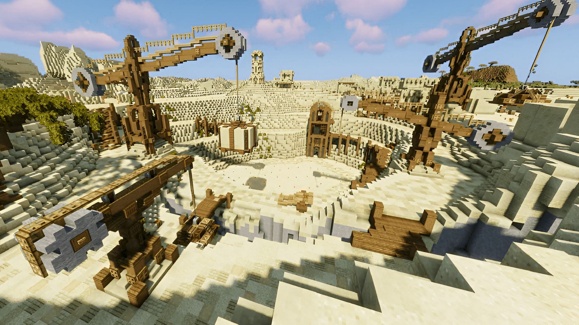 minecraft quarry design