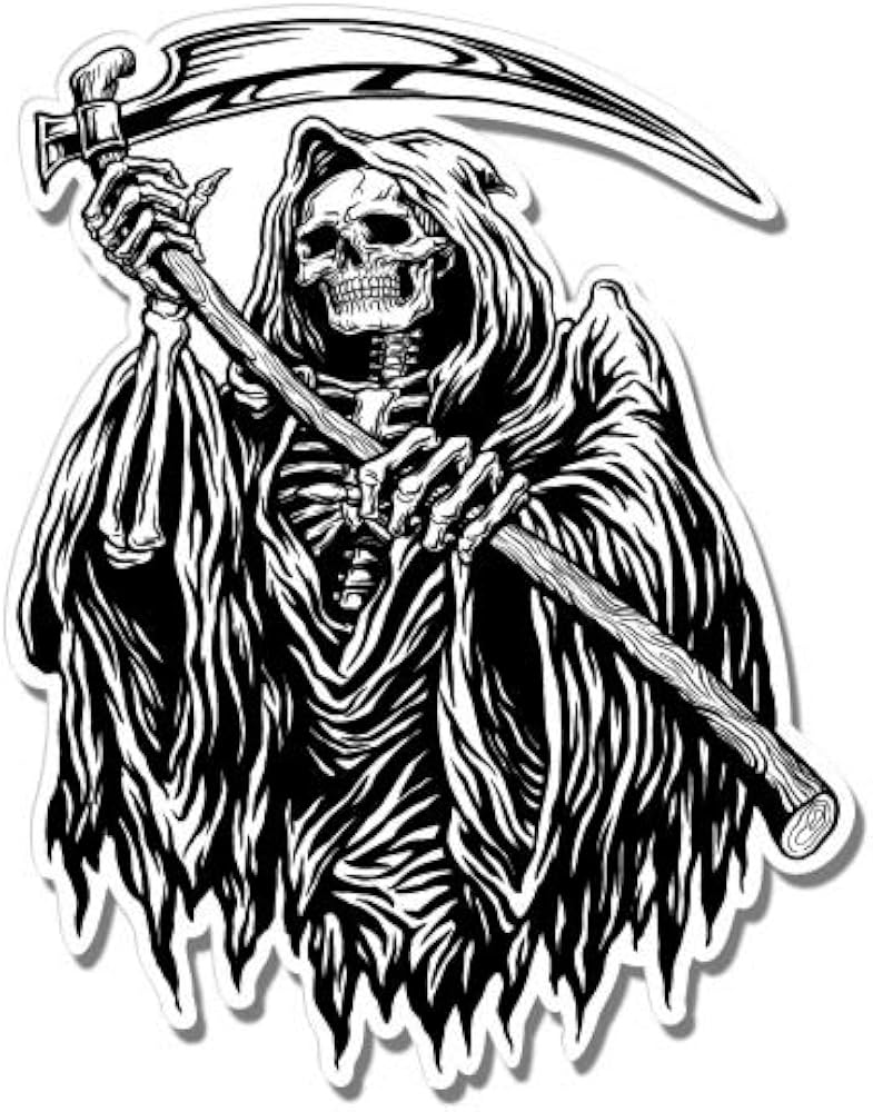 grim reaper vinyl graphics