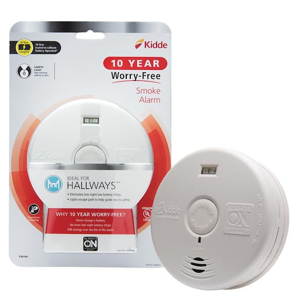 blinking red light on kidde smoke detector