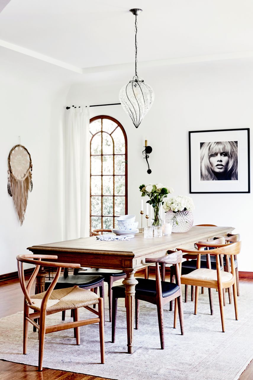 boho dining room chairs