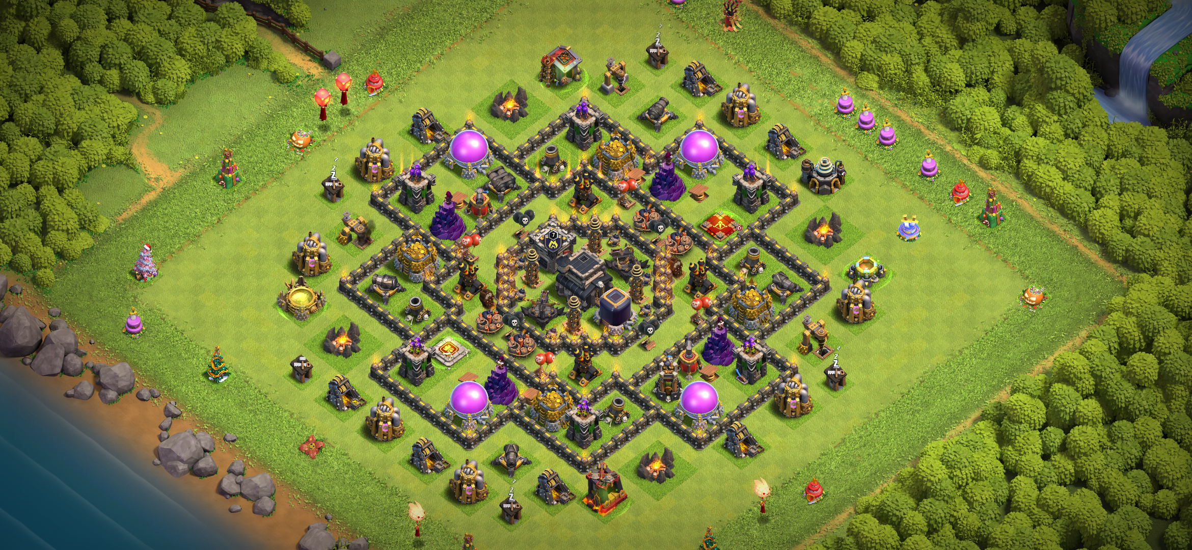 clash of clans town hall 9 defense base