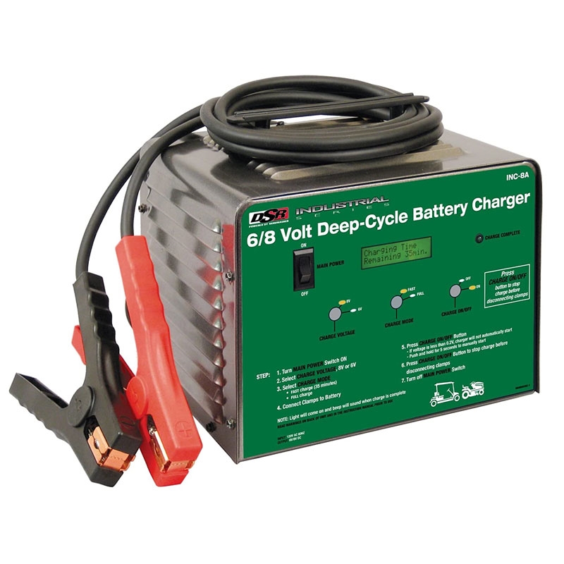 8 volt battery charger