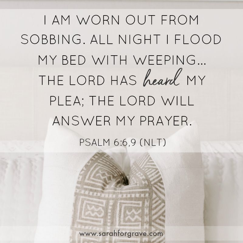 psalm 6 nlt