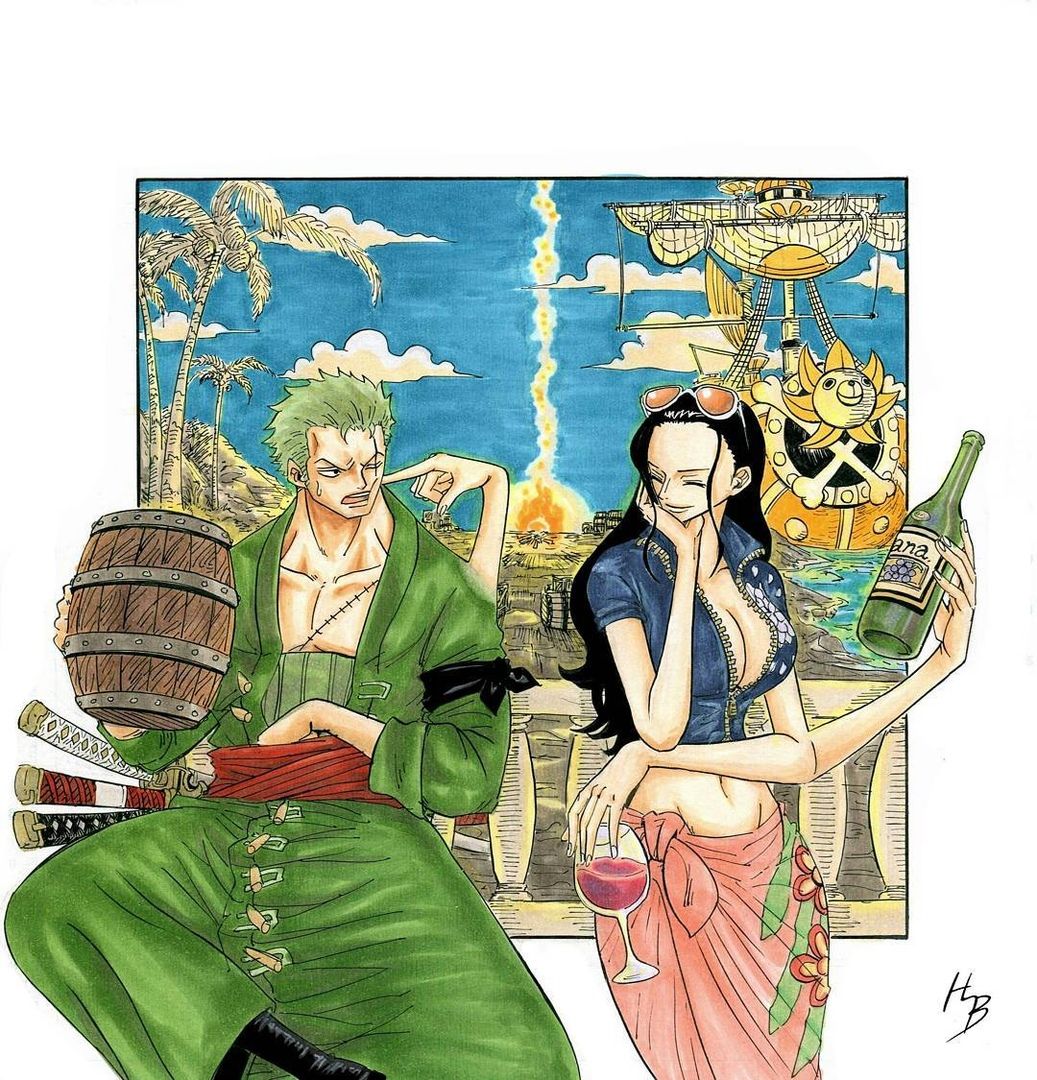 nico robin x zoro