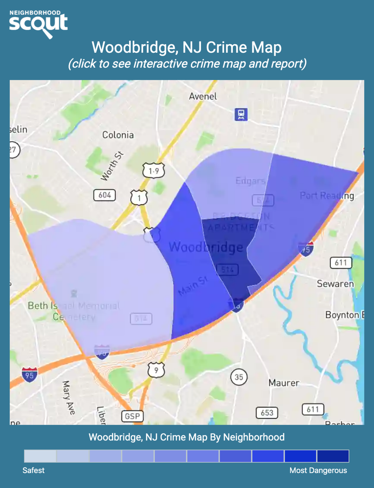 woodbridge nj neighborhoods