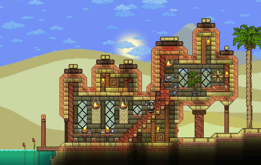 terraria desert house